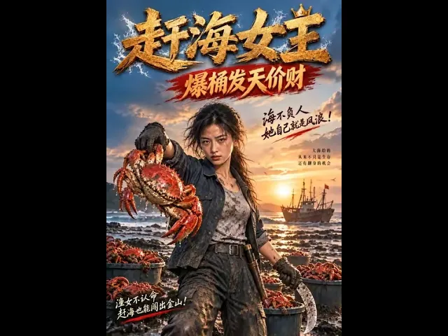 赶海女王,爆桶发天价财