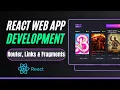 Router Links Fragments Movie Web App with React JS Step-by-Step Tutorial