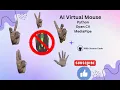 AI Virtual Mouse Control Your Computer with Hand Gestures Python Open CV MediaPipe