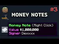 Minecraft Spigot Plugin Development Money Note Plugin Ep 3 Commands