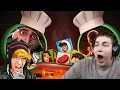STEAK AND KREEKCRAFT REACT TO OVERCOOKED