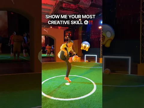 Which skill is the most creative⚽️😱