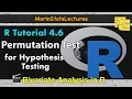 Permutation Hypothesis Test in R with Examples R Tutorial 4 6 MarinStatsLectures