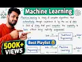 Introduction to Machine Learning Machine Learning Tutorial Lec-1