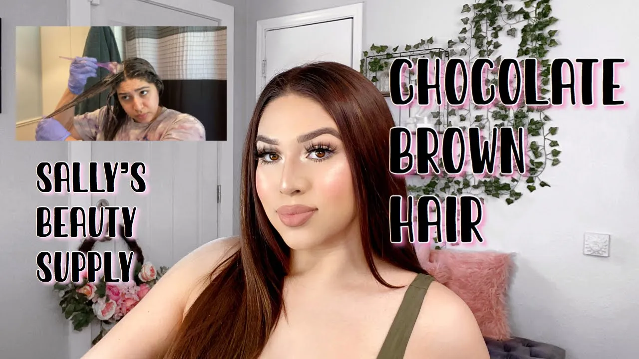 Chocolate Brown Hair Color Tutorial | Color Melt Technique