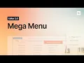Create Mega Menus With Images Icons More in Editor 2 0 Full Design Freedom in your Nav