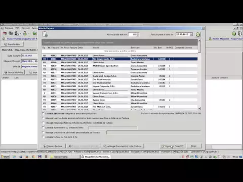 Importul din fisiere text direct intr un transfer