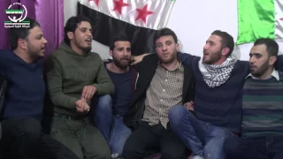 حانن للحرية حانن من سهرة الثوار السوريين في أحياء الذكرى السادسة للثورة السورية 