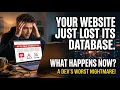 Your Website Just Lost Its Database What Happens Now