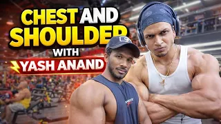 MY FIRST HINDI WORKOUT VLOG FT @theyashanand