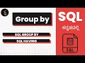 SQL Group By Structured Query Language - Complete Tutorial Having Clause Kaliyona In Kannada