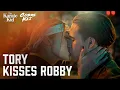 Tory Kisses Robby at the Sekai Taikai Cobra Kai Peyton List Tanner Buchanan