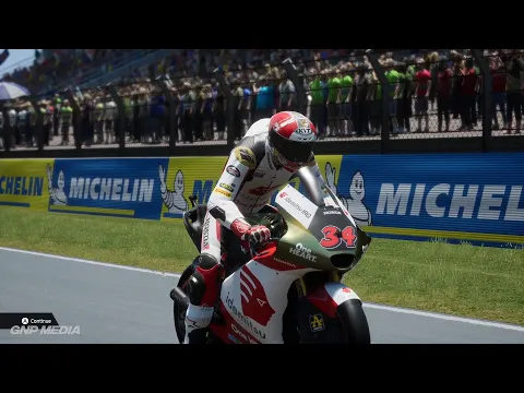 Download MP3 MotoGP 24 - Mario Aji - Moto2 - Le Mans Circuit - 3 Laps - Gameplay