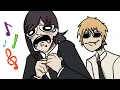 Kobeni and Denji duet Chainsaw Man Animation