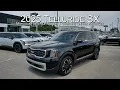 New 2025 Kia Telluride SX w Mahogany Interior Captain s Chairs Packages at Parkside Kia