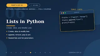 Python Lists Tutorial Full Guide with Examples Part 6