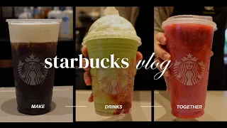 make drinks at starbucks starbucks barista vlog