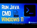 How to Run Java Program in Command Prompt CMD in Windows 11
