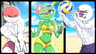 COUNTRYHUMANS SUMMER EDITION ☀️ (COMPILATION)