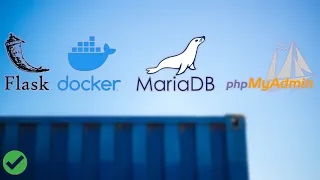 Dockerize a Flask web application MariaDB and phpMyAdmin