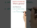 83 What is generics in java
