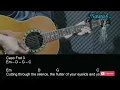 Marshmello, Cameron Whitcomb - Hollow Guitar Chords Lyrics