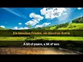 Nicole - Ein Bisschen Frieden (Lyrics English & German)