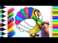 how to draw turkey turkey images for kids turkey coloring for kids