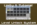 Unity 5 Tutorial Level Select Unlock System C