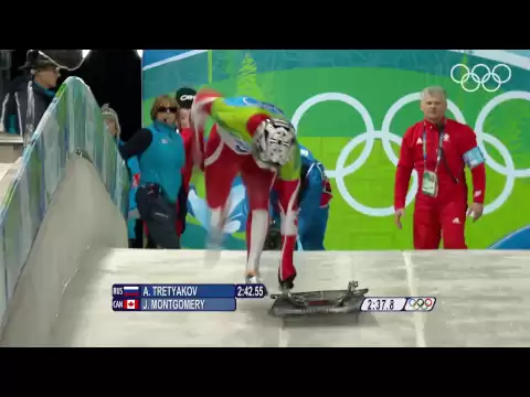 Download MP3 Jon Montgomery Wins Mens Skeleton Gold - Vancouver 2010 Winter Olympics