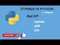 Strings in Python Part 5 1 2 COMPUTER PRACTICES