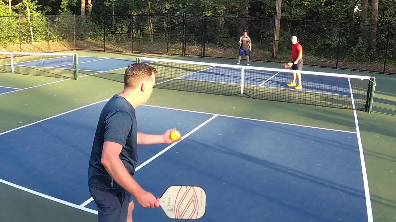 4.5 Pickleball - Matt MacDonald, Riley Stockwell vs Mike Wilins, Paul Lambers