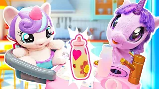 Twilight Sparkle, Flurry Heart İçin Özel Biberon Yapıyor! My Little Pony