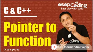 Pointer to function Calling functions with pointer to function Tutorial -