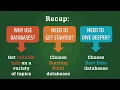 Databases Choosing a Database