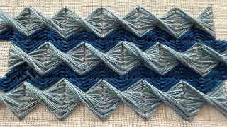 Great hand work embroidery design | hand embroidery design | new stitches 