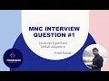JS Interview JavaScript Default assignment and TypeOf operator