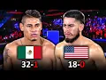 Emanuel Navarrete Mexico vs Ruben Villa USA Full Fight Highlights