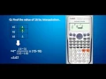 Linear Interpolation by CASIO fx-991ES Scientific Calculator