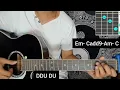 Asaar - Bipul Chettri | Guitar Lesson |  Easy Chords | (Strumming)