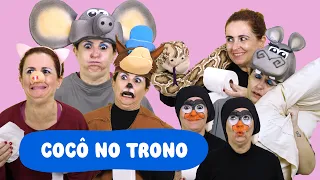 "Cocô no trono" de Benoit Charlat