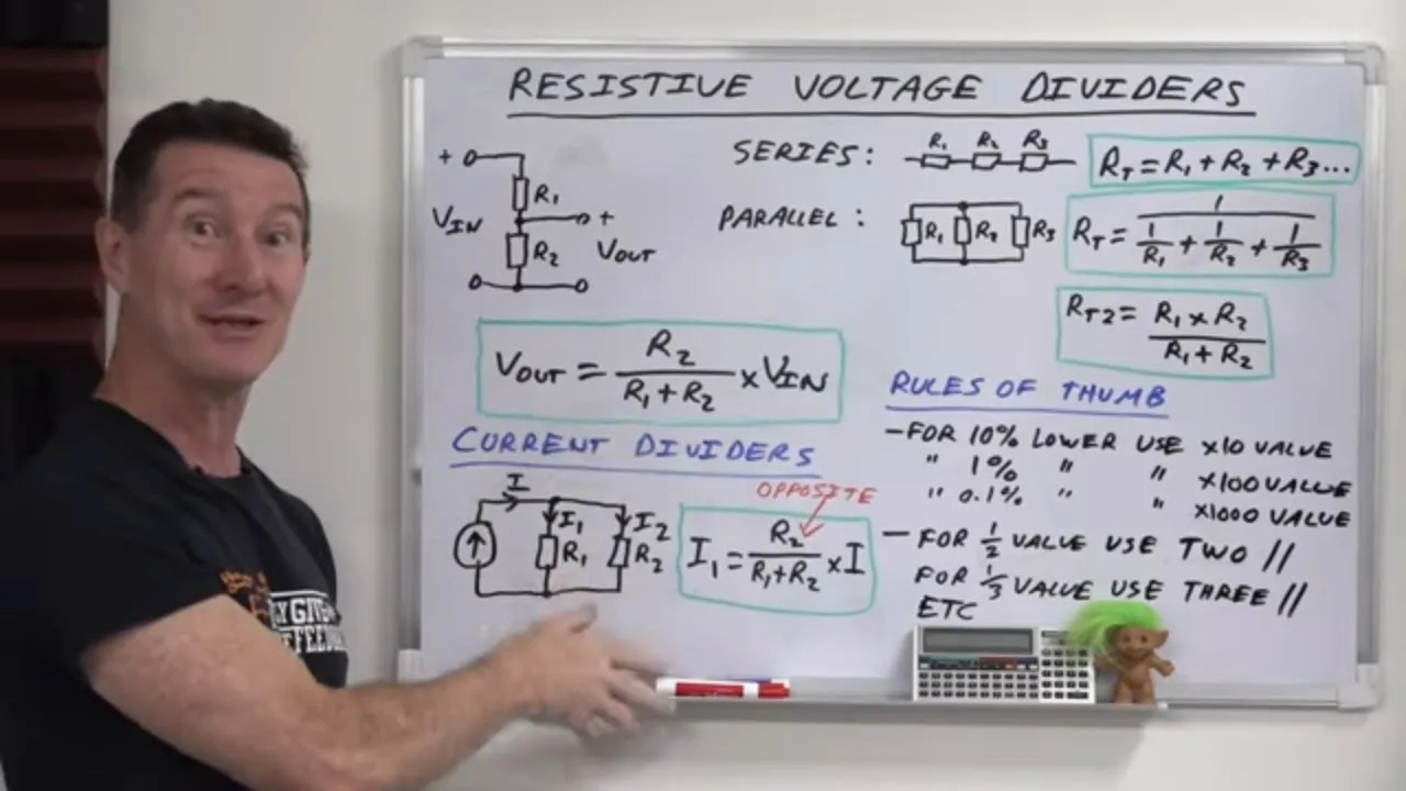 EEVblog 1399 - DC Fundamentals Part 3: Voltage Dividers