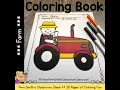 Farm Coloring Pages and Farm Animals Coloring Pages Coloring Book