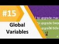 PixelPAD Tutorial Action RPG - Global Variables