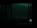 Midnight Rain Sounds by a Quiet Lakeside Cabin 🌧 (No Ads) | Dark Bedroom Ambience for Deep Sleep