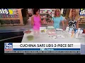 Cuchina Safe Lids on Mega Morning Deals Fox Friends 8 2 2018