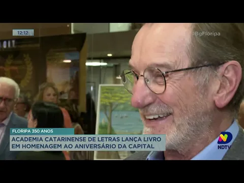 Floripa 350: Academia Catarinense de Letras lança livro em homenagem ao aniversário de Florianópolis