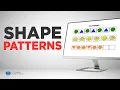 Kindergarten Math Tutorials Shape Patterns
