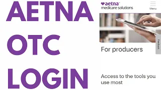 my aetna Aetna OTC Login Order Online Catalog Benefits