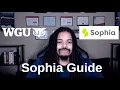 Earn college credit online fast with Sophia Finish WGU faster